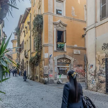 شقة Vibrant Trastevere 2 Bedrooms On Via Del Moro *